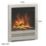 Be Modern Pryzm Edge Chrome Remote Control Inset Electric Fire 510mm x 165mm x 611mm
