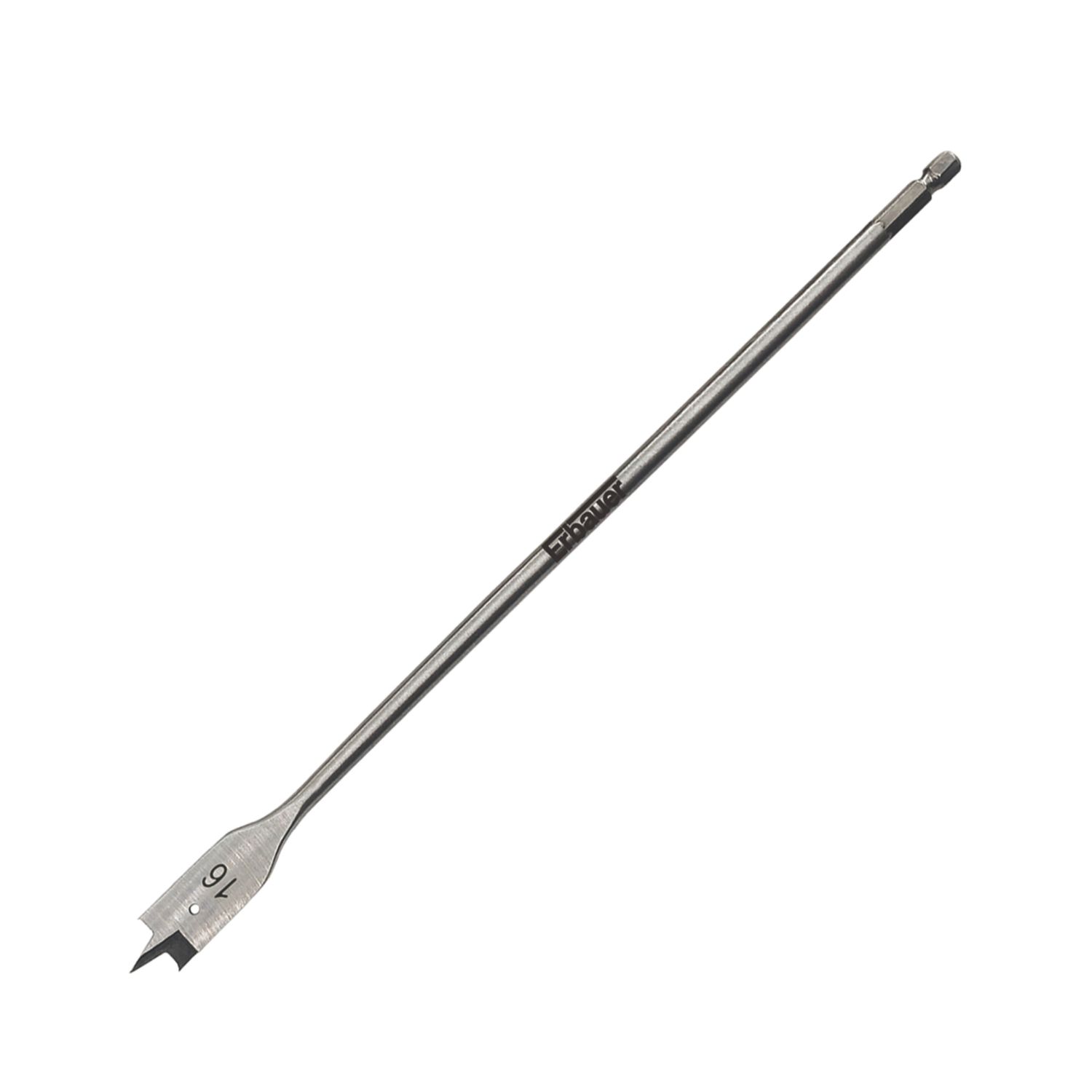 Erbauer Hex Shank Flat Wood Drill Bit 16mm x 300mm (207PH)