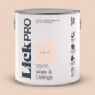 LickPro  2.5Ltr Pink 02 Vinyl Matt Emulsion  Paint