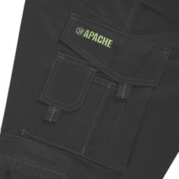 Apache APKHT Two Work Trousers Black 36" W 29" L