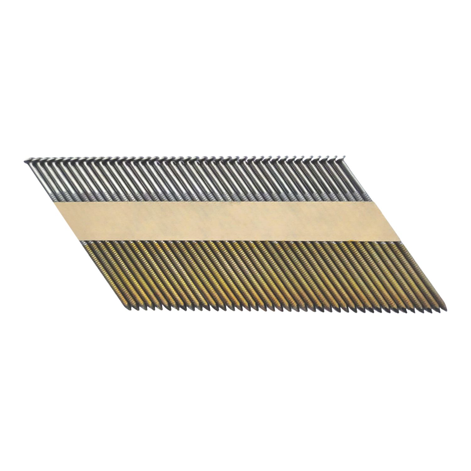 Erbauer Bright 34o Collated Nails Ring Shank 3.1mm x 75mm 2200 Pack (207YW)
