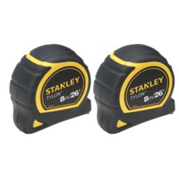 Stanley  8m Tape Measure 2 Pack