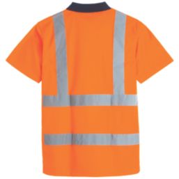 Pro RTX High Visibilty  Polo Shirt Orange 3X Large 56" Chest