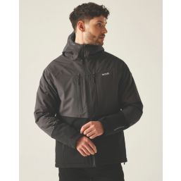Regatta Highton Stretch Padded  Jacket Ash / Black 2X Large 56.6" Chest