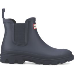 Hunter Downpour Chelsea Size 7  Navy Non Safety Wellies