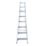 Lyte Aluminium 2.1m 8 Step Swingback A Frame Step Ladder