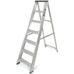 Lyte  Aluminium 8-Treads Swingback Stepladder 1.70m