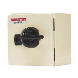 Contactum DS063K 63A 3P+N+E Unfused 3-Phase Enclosed Disconnector