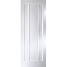 Jeld-Wen Worcester Primed White Wooden 3-Panel Internal Door 1981mm x 838mm