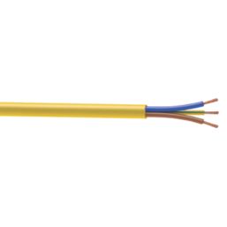 Time 3183YAG Yellow 3-Core 1.5mm² Flexible Cable 25m Drum