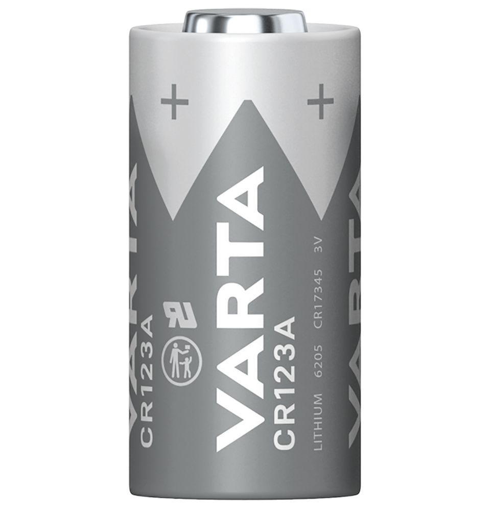 Fitness Gnide opdragelse Varta CR123 Lithium Battery - Screwfix