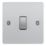 LAP  20A 16AX 1-Gang 2-Way Light Switch  Brushed Stainless Steel