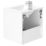 Newland  Double Door Wall-Mounted Vanity Unit with Basin Gloss White 500mm x 450mm x 540mm