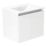 Newland  Double Door Wall-Mounted Vanity Unit with Basin Gloss White 500mm x 450mm x 540mm