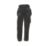 DeWalt Harrison Work Trousers Black/Grey 38" W 31" L