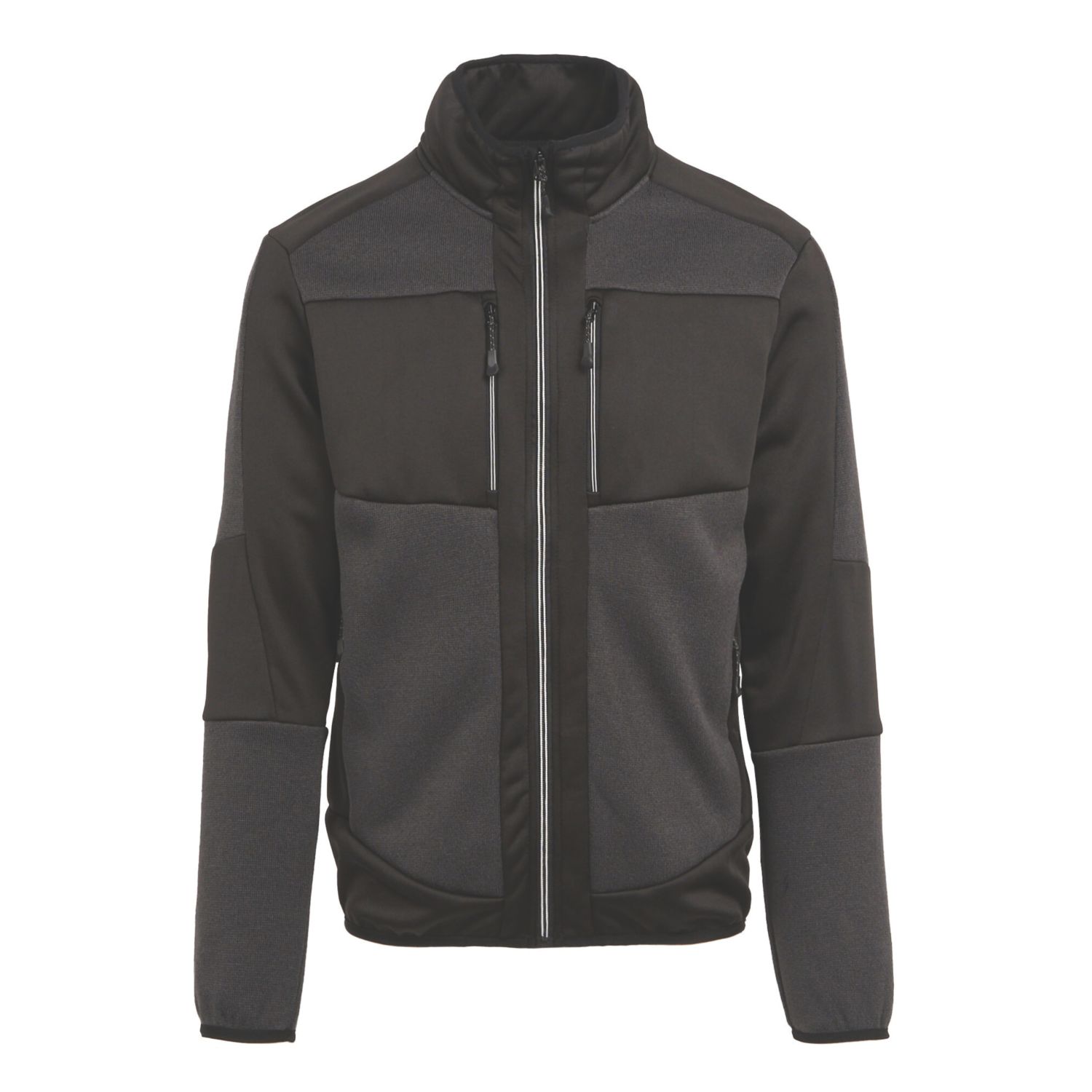 Regatta E-Volve Knit Stretch Midlayer Ash/Black X Small 35.5" Chest (208TU)