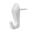 Corefix Barb Hammer-In Picture Hooks White 4 Pack