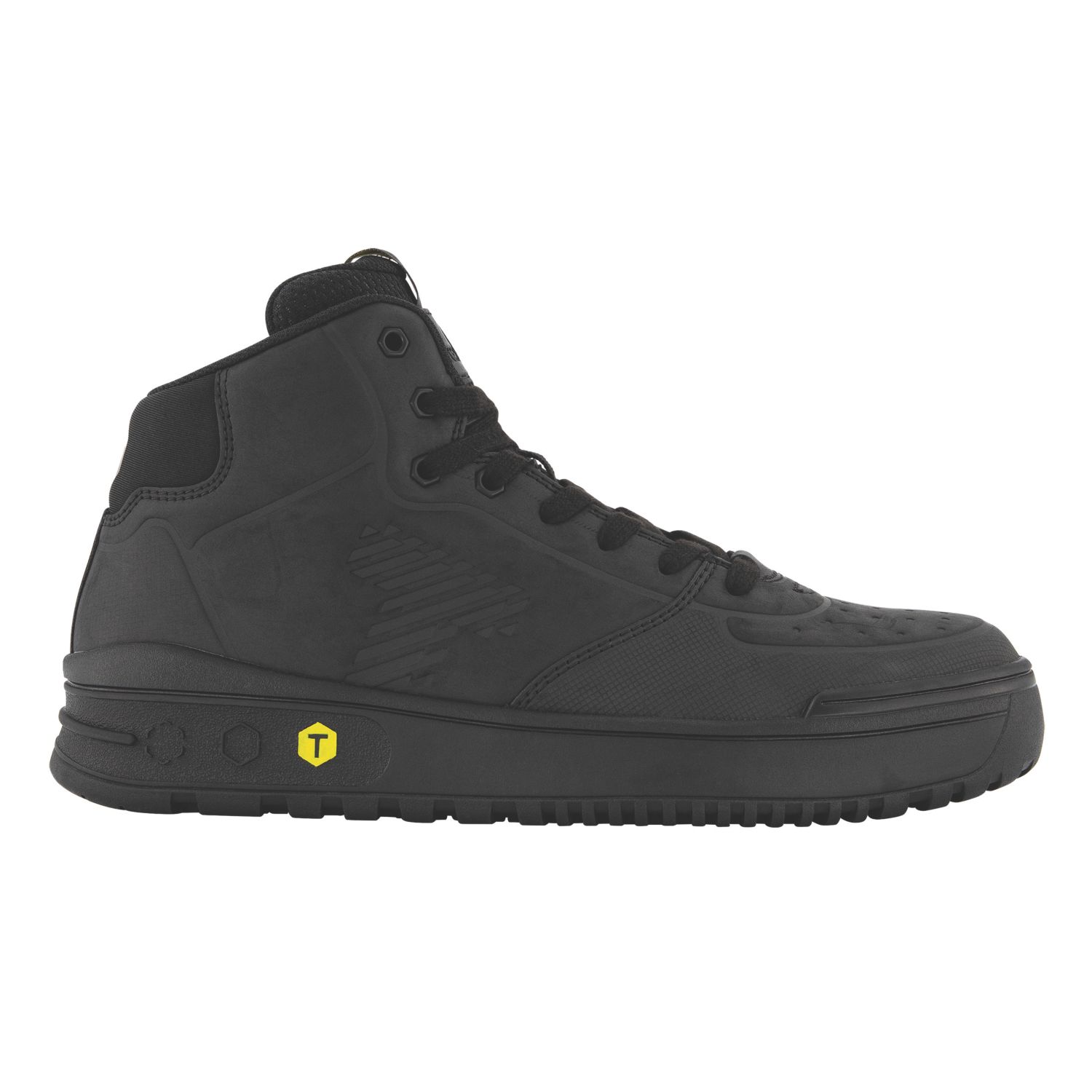 Totectors Denton AT Mid Size 9 Black Safety Boots (208VU)