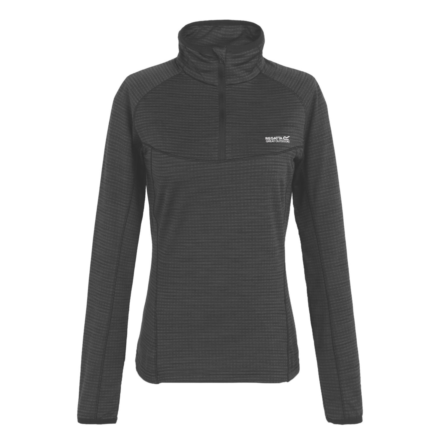 Regatta Yonder Womens Fleeces Black Size 16 (208YT)