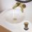 Flomasta Unslotted Pop Up Basin Waste Brushed Brass 66mm