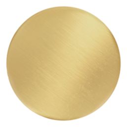Flomasta Unslotted Pop Up Basin Waste Brushed Brass 66mm