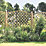 Forest Hamburg Lattice Curved Top Garden Screens 6' x 6' 9 Pack