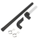 Baxi  Plume Kit inc. 1m Extension & Brackets 60mm