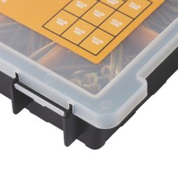 TurboGold  PZ Double-Countersunk Woodscrews Trade Grab Pack 1000 Pcs