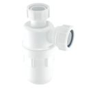 McAlpine C10 Bottle Trap White 40mm