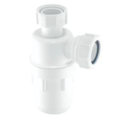 McAlpine C10 Bottle Trap White 40mm