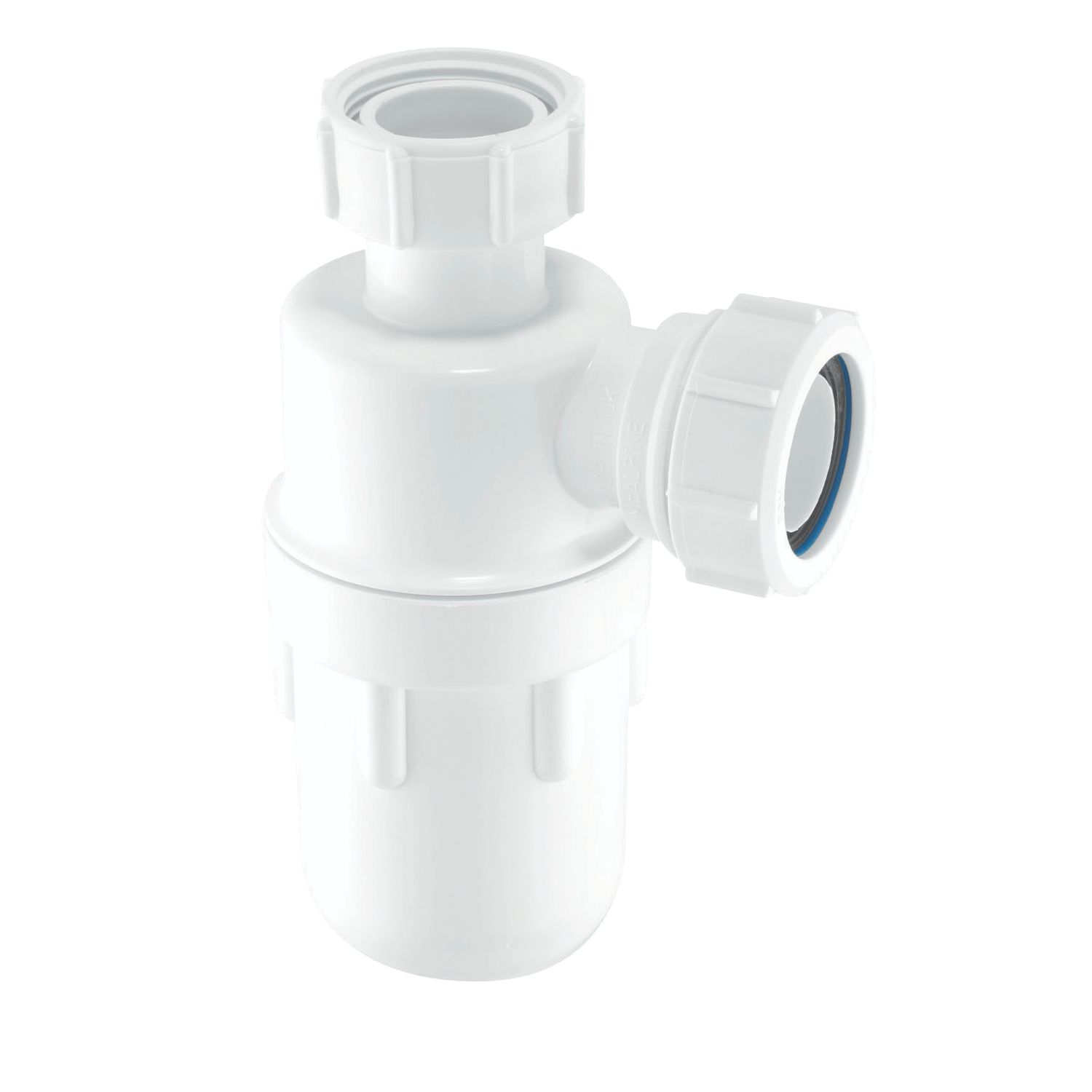 McAlpine C10 Bottle Trap White 40mm (20968)