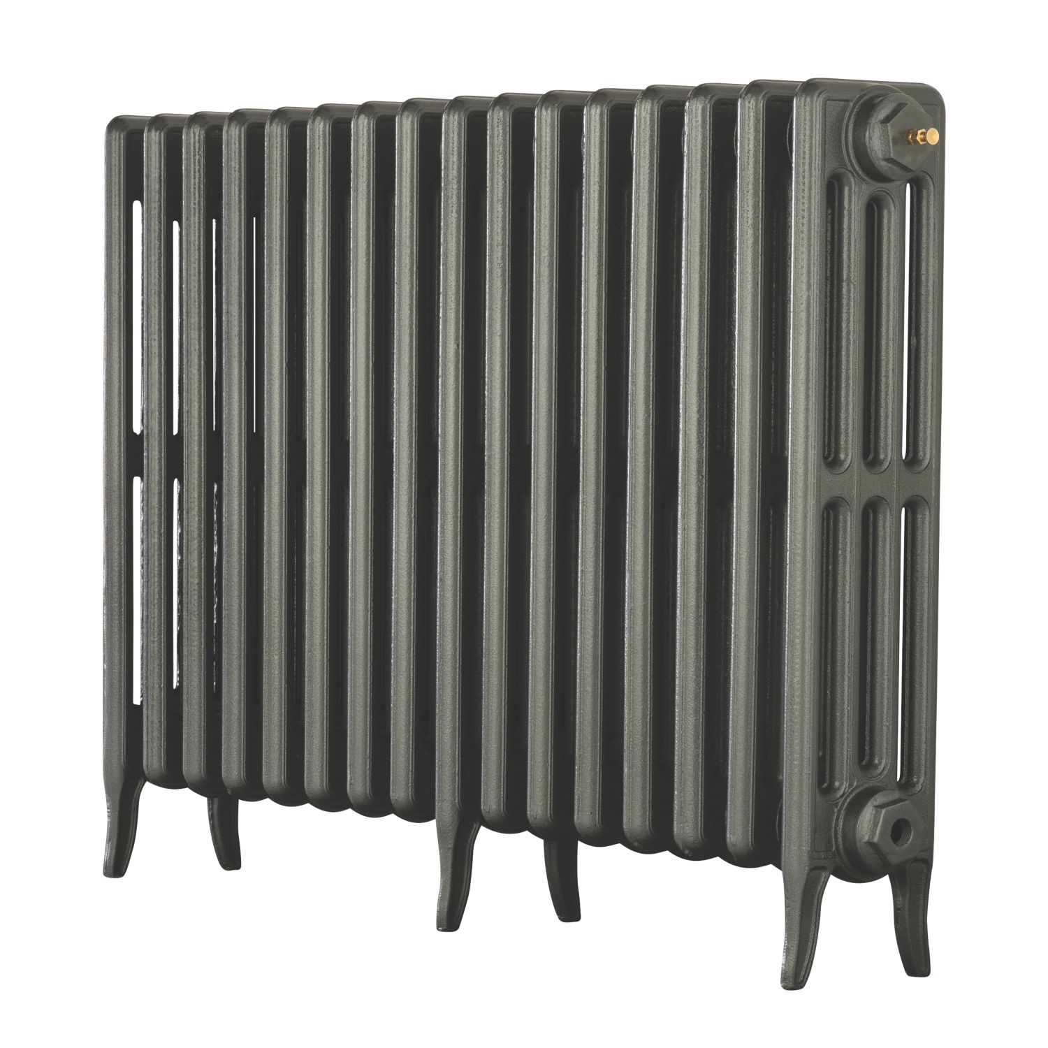 Arroll 660mm x 874mm 3724BTU Cast Grey Cast Iron 4 Column Radiator (2098F)