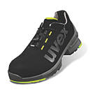 Uvex 85448   Safety Trainers Black / Yellow Size 11