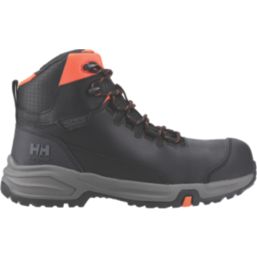 Helly Hansen Manchester Ltr Mid Size 10  Black Waterproof  Safety Boots