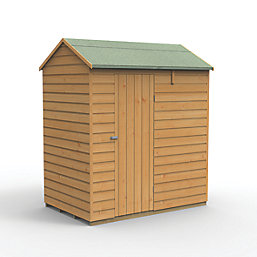 Forest  6' x 4' (Nominal) Reverse Apex Shiplap T&G Timber Shed