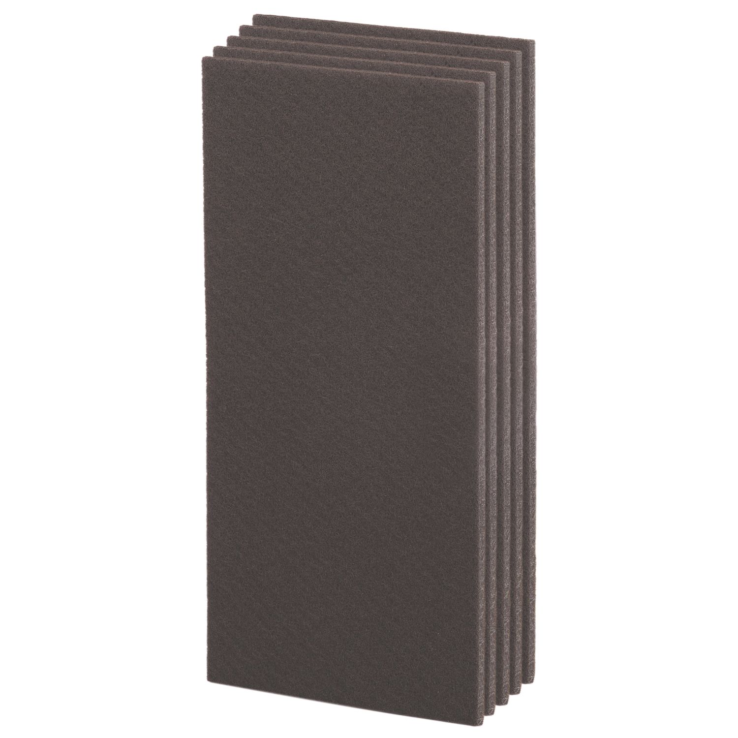 Fix-O-Moll Brown Round Self-Adhesive Felt Gliders 100mm x 200mm 5 Pack (209KF)