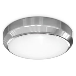 4lite  LED Wall/Ceiling Light Chrome 13W 1300lm