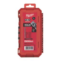 Milwaukee MX4 NG SDS Plus Shank Masonry Drill Bits 7 Piece Set
