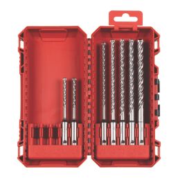 Milwaukee MX4 NG SDS Plus Shank Masonry Drill Bits 7 Piece Set