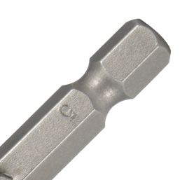 Titan  Hex Shank Double-Flute Brad Point Wood Drill Bit 5mm x 104mm