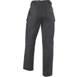 Dickies Eisenhower Multi-Pocket Trousers Black 38" W 34" L
