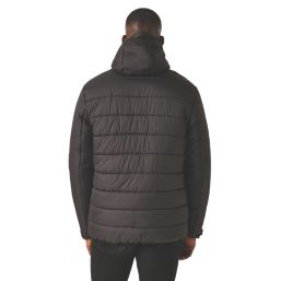 Regatta Navigate  Thermal Jacket Black/Orange Pop Small 37.5" Chest