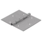 Magnodur Matt Silver Butt Hinge 80mm x 80mm 2 Pack