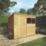 Mercia Value 8' x 6' (Nominal) Pent Overlap Timber Shed