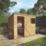 Mercia Value 8' x 6' (Nominal) Pent Overlap Timber Shed