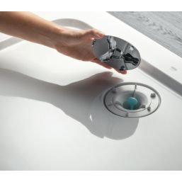 Mira Flight Safe Rectangular Shower Tray with Upstands White 1200mm x 800mm x 40mm