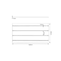 Warmup VLo Ultra-12 Underfloor Heating Straight Panel  1200mm x 600mm x 18mm