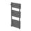 Flomasta Flat Bar 1200mm x 500mm 1897BTU Anthracite Vertical Designer Radiator