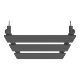 Flomasta Flat Bar 1200mm x 500mm 1897BTU Anthracite Vertical Designer Radiator