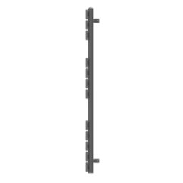 Flomasta Flat Bar 1200mm x 500mm 1897BTU Anthracite Vertical Designer Radiator